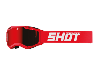 Gogle SHOT Assault 2.0 red lustro