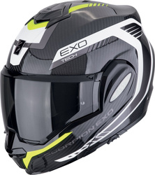 Kask SCORPION EXO-TECH Evo Carbon Cosy yellow