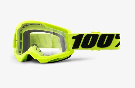 Gogle 100% Strata 2 fluo yellow