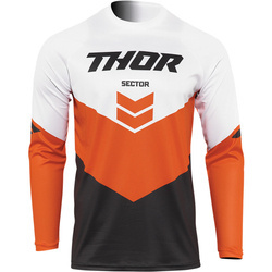 Bluza koszulka dziecięca THOR SECTOR Chevron Youth orange