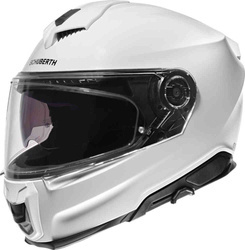 Kask SCHUBERTH S3 white glossy + interkom