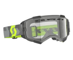 Gogle SCOTT Fury Enduro camo grey neon yellow 