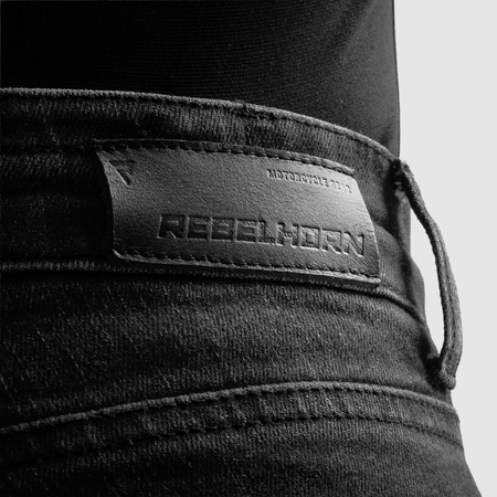 Spodnie męskie jeans REBELHORN Classic monolayer black