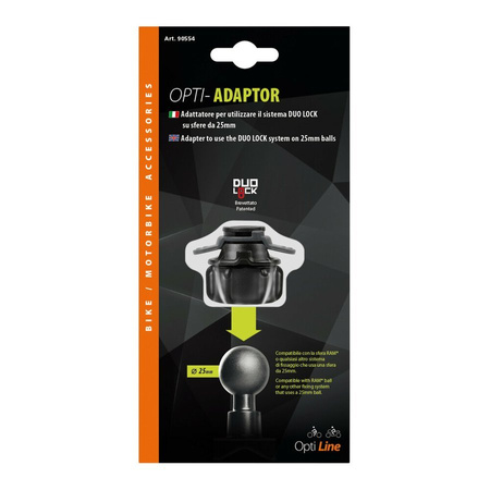 Uchwyt LAMPA w systemie Opti-Line DUO LOCK przejściówka RAM