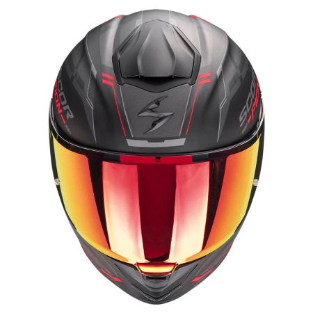 Kask SCORPION EXO-530 AIR Slope  black red