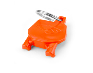 Brelok tablica numerowa CYCRA RACING pomarańczowy KTM