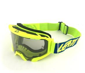 Gogle LEATT Velocity 4.5 neon lime light grey