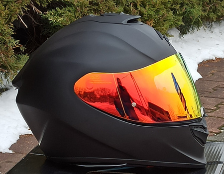 Wizjer SCORPION do kasku EXO-1400 R1 520 391 red czerwone lustro