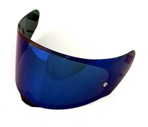 Wizjer LS2 do kasku FF320 FF353 FF800 iridium blue - lustrzana niebieska