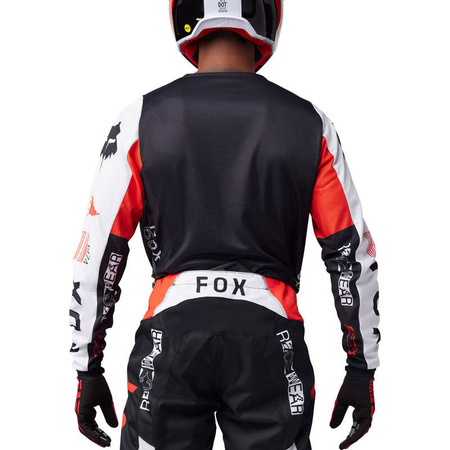 Bluza koszulka FOX 180 Race Spec fluorescent red kolekcja 2025