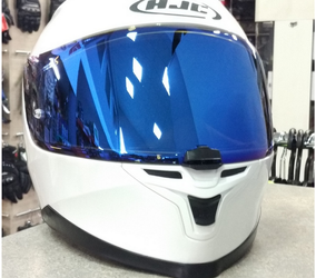 Wizjer HJC HJ26 blue mirror do kasku RPHA 11, RPHA 70 zaczepy pod zrywki