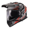 Kask LS2 MX702 Pioneer II BLOCK Black red grey