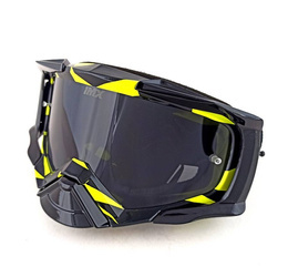 Gogle IMX Dust graphic yellow gloss / black (2 szyby)