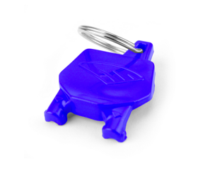 Brelok tablica numerowa CYCRA RACING niebieski YAMAHA