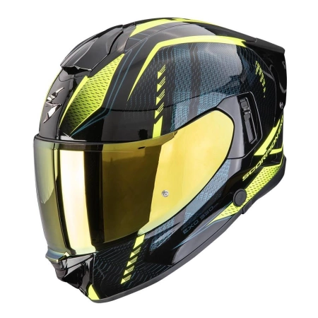 Kask SCORPION EXO-530 AIR Theras black neon yellow