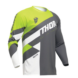 Bluza koszulka THOR Sector Checker fluo