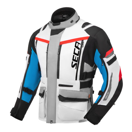 Kurtka SECA Arrakis III grey blue red
