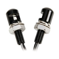 Oświetlenie LED tablicy rejestracyjnej - black - niebieskie diody