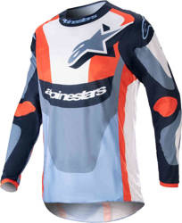 Bluza koszulka ALPINESTARS Fluid Agent navy orange 2023