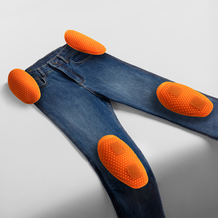 Spodnie damskie jeans REBELHORN Classic Lady  monolayer  blue