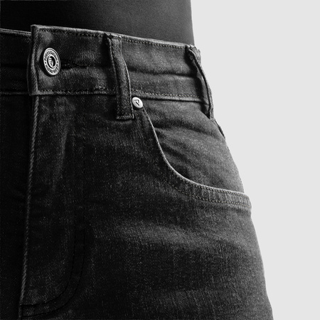 Spodnie męskie jeans REBELHORN Classic monolayer black