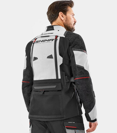 Kurtka SHIMA Tracker light grey