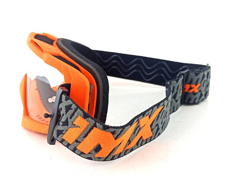 Gogle IMX Mud orange matt grey orange