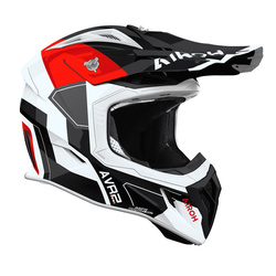 Kask AIROH Aviator ACE 2 Shield red gloss
