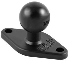 RAM MOUNTS głowica obrotowa 1-calowa z podstawą w kształcie rombu