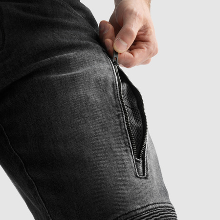 Spodnie REBELHORN VANDAL MONOLAYER Washed Black