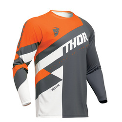 Bluza koszulka THOR Sector Checker orange