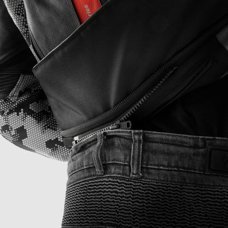 Spodnie REBELHORN VANDAL MONOLAYER Washed Black