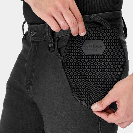 Spodnie męskie jeans SHIMA Ridge man black