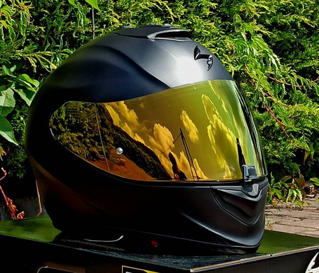 Wizjer SCORPION do kasku EXO-1400 R1 520 391 gold złote lustro