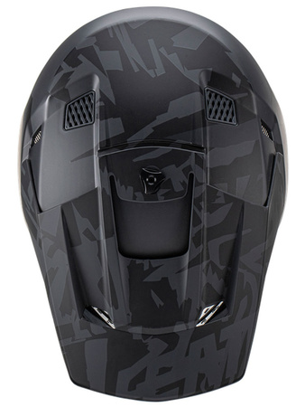 Kask + gogle  LEATT Kit Moto 3.5 V23 Stealth