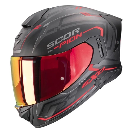 Kask SCORPION EXO-530 AIR Slope  black red