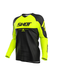 Bluza koszulka SHOT DRAW Private yellow