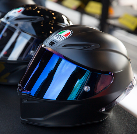 Wizjer AGV GT4-1 Blue Mirror do kasku K-1S, K-3SV, K-5S rozmiary XXS-MS