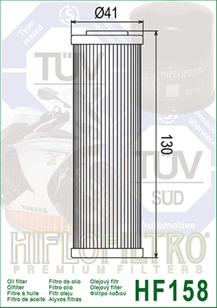 Filtr oleju HF 650/158