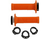 Manetki DOMINO D-Lock orange lock on grips D100