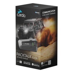 Interkom Cardo Packtalk Edge ORV JBL na 1 kask