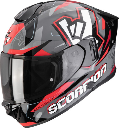 Kask SCORPION EXO-530 AIR Rok grey / black / red