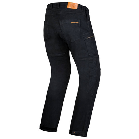 Spodnie męskie jeans REBELHORN Urban III washed black ( Loose fit )