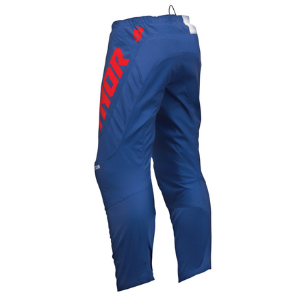 Spodnie THOR Sector Checker navy red