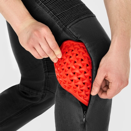 Spodnie męskie jeans SHIMA Zenith black