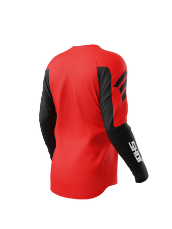 Bluza koszulka SHOT DRAW Private red