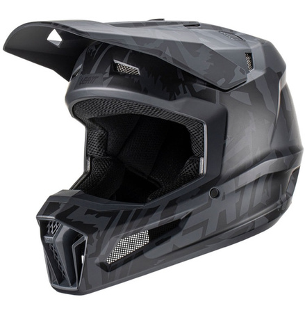 Kask + gogle  LEATT Kit Moto 3.5 V23 Stealth