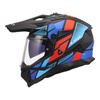 Kask LS2 MX702 Pioneer II BLOCK Black blue red 