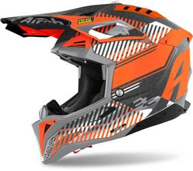 Kask AIROH Aviator 3 Wave Orange Chrome