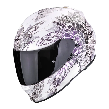 Kask SCORPION EXO-491 Dream white chameleon
